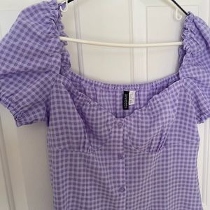 Gingham dress H&M